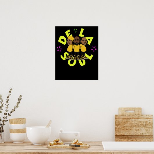Trio De La Soul Poster (Keuken)