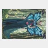 Trio Fairy Decoupage inpakpapier (Voorkant)