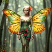 Trio Fairy Decoupage inpakpapier