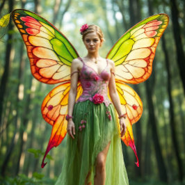 Trio Fairy Decoupage inpakpapier