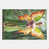 Trio Fairy Decoupage inpakpapier (Voorkant)