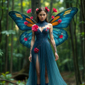 Trio Fairy Decoupage inpakpapier Vel