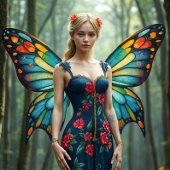 Trio Fairy Decoupage inpakpapier Vel