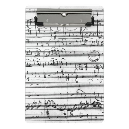 Trio, in E flat major "Kegelstatt" Mini Klembord (Voorkant)