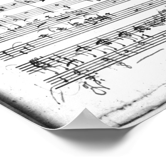 Trio, in E flat major "Kegelstatt" Poster (Hoek)