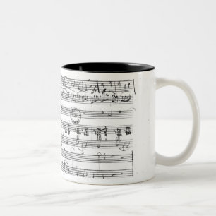 Trio, in E flat major "Kegelstatt" Tweekleurige Koffiemok