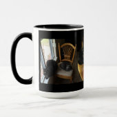 Trio in het venster mok (Links)