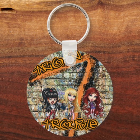 Trio in probleemoplossing Sleutelhanger2 Sleutelhanger (Voorkant)