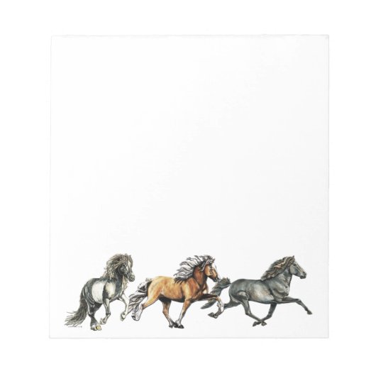 Trio in Tolt Notitieblok (Voorkant)