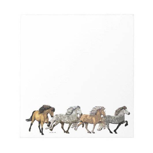 Trio in Tolt Notitieblok (Voorkant)