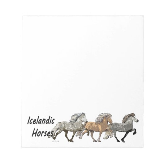 Trio in Tolt Notitieblok (Voorkant)