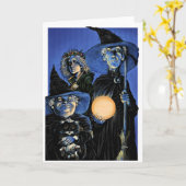 Trio-kaart Kaart (Gele Bloem)