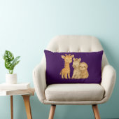 "Trio of Friends" Throw Pillow Kussen (Stoel)