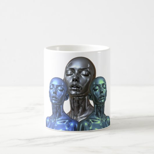 Trio of Future Women Koffiemok (Center)