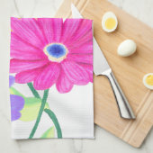 Trio of Joy: Bright Floral  Theedoek (Quarter Fold)