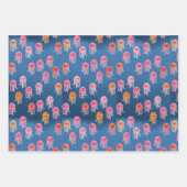 trio of strange and funny designs lol inpakpapier vel (Voorkant 3)