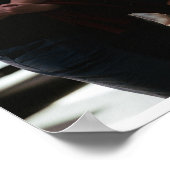 Trio op het Trottoir Poster (Hoek)