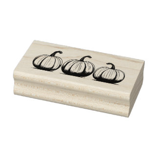Trio pompoen stempel