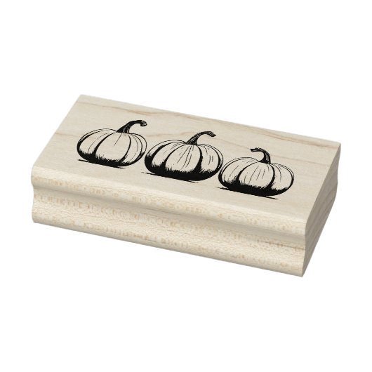 Trio pompoen stempel (Stempel)