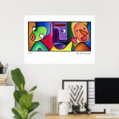 Trio-Poster door Lee Vandergrift Poster (Thuiskantoor)