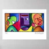 Trio-Poster door Lee Vandergrift Poster (Voorkant)