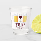 Trio Shot Glass Glas (Voorkant)