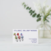 Trio Singers-Business-Personal kaart Visitekaartje (Staand voorkant)