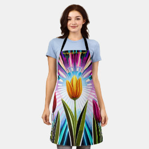 Trio Tulips: Een springen van Springtime Beauty Schort