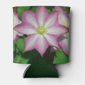Trio van Clematis Pink en White Spring Vine Blikjeskoeler (Voorkant)