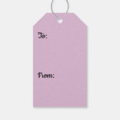 Trio van Clematis Pink en White Spring Vine Cadeaulabel (Achterkant)