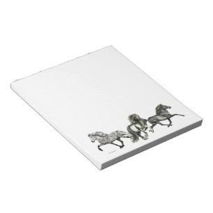 Trio van de IJslandse bevolking Notitieblok