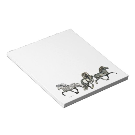 Trio van de IJslandse bevolking Notitieblok (Schuin)