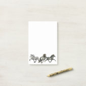 Trio van de IJslandse bevolking Post-it® Notes (Op bureau)