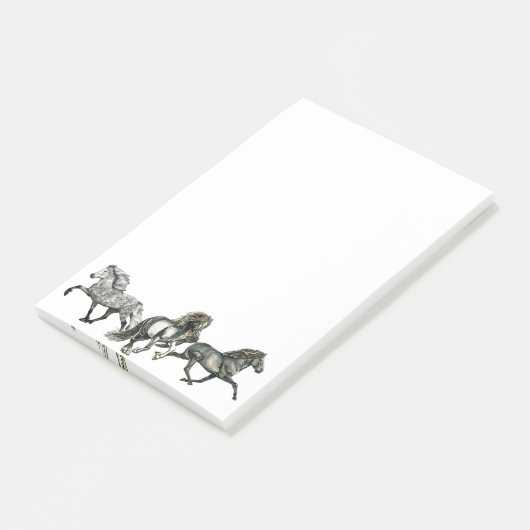 Trio van de IJslandse bevolking Post-it® Notes (Schuin)