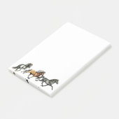 Trio van de IJslandse bevolking Post-it® Notes (Schuin)