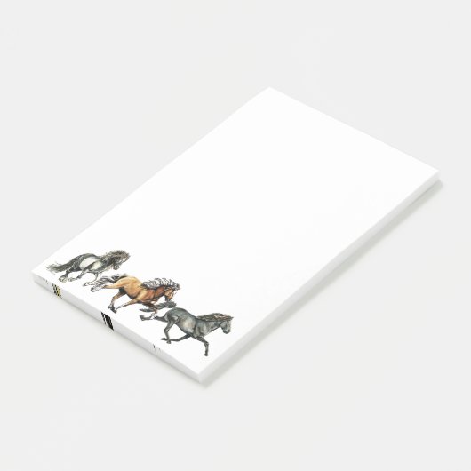 Trio van de IJslandse bevolking Post-it® Notes (Schuin)