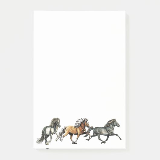 Trio van de IJslandse bevolking Post-it® Notes (Voorkant)