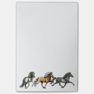 Trio van de IJslandse bevolking Post-it® Notes