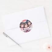 Trio van Fluffy Paws Ronde Sticker (Envelop)