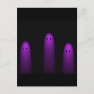 Trio van geesten (Fuschia) Briefkaart