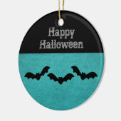Trio van het Ornament van Bats Halloween, Blauwgro (Links)