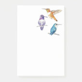 Trio van Hummingvogels Post-it® Notes (Voorkant)
