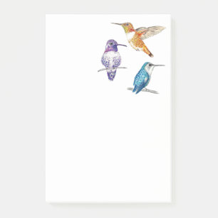 Trio van Hummingvogels Post-it® Notes