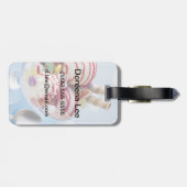 Trio van Ice Cream en Sweet Sundae Bagagelabel (Achterkant horizontaal)