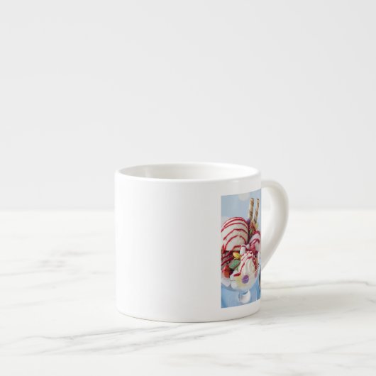 Trio van Ice Cream en Sweet Sundae Espresso Kop (Voorkant rechts)