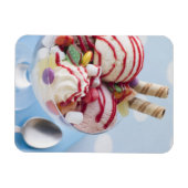 Trio van Ice Cream en Sweet Sundae Magneet (Horizontaal)