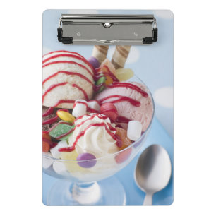 Trio van Ice Cream en Sweet Sundae Mini Klembord