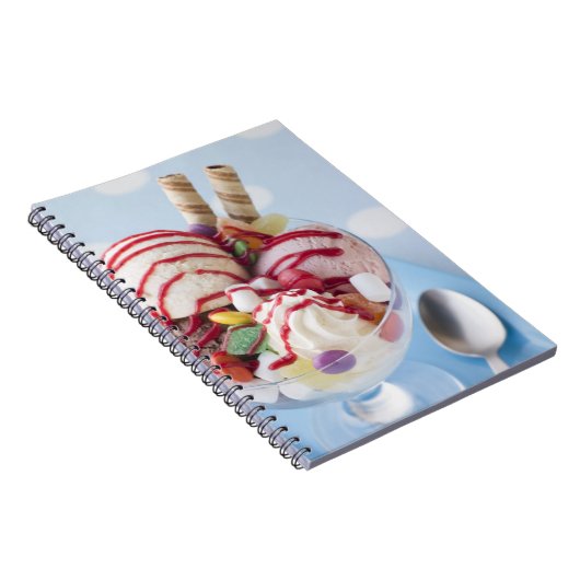 Trio van Ice Cream en Sweet Sundae Notitieboek (Rechterzijde)