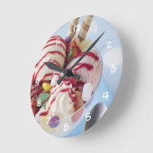 Trio van Ice Cream en Sweet Sundae Ronde Klok (Hoek)
