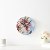 Trio van Ice Cream en Sweet Sundae Ronde Klok (Huis)